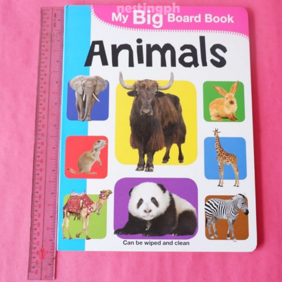 CHILDREN'S BOOK: MY BIG BOARD BOOK ANIMALS *WIPE AND CLEAN BOOK, Hobbies &  Toys, Books & Magazines, Children's Books on Carousell