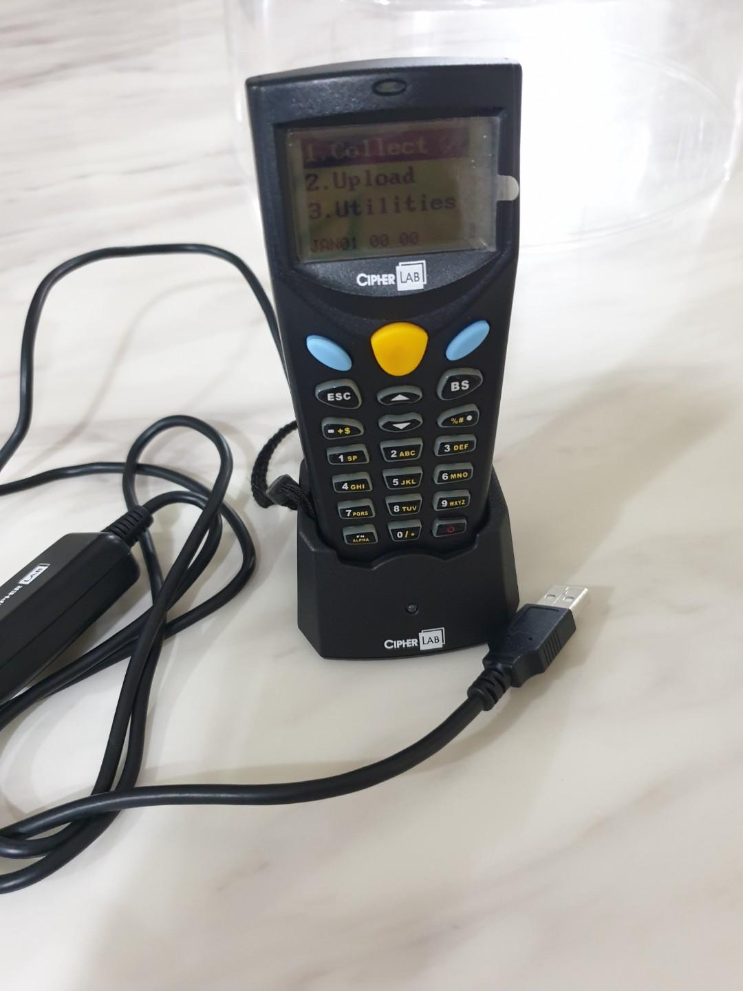 Cipher Lab 8000 Series Terminal Scanner, Barcode UPC, Computers & Tech