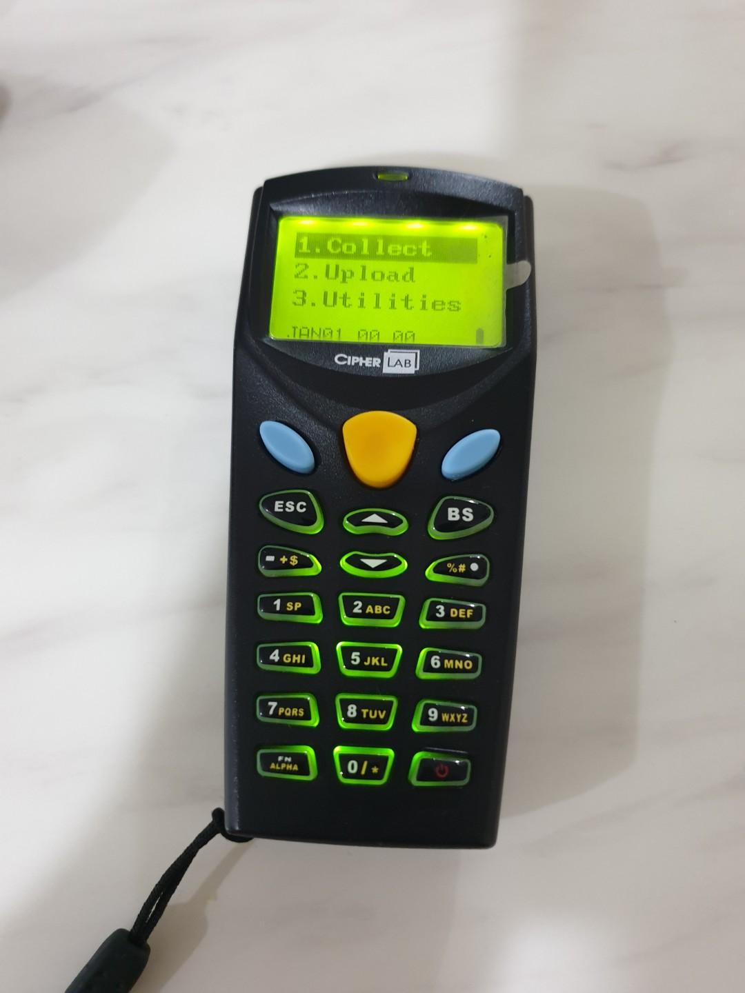 Cipher Lab 8000 Series Terminal Scanner, Barcode UPC, Computers & Tech