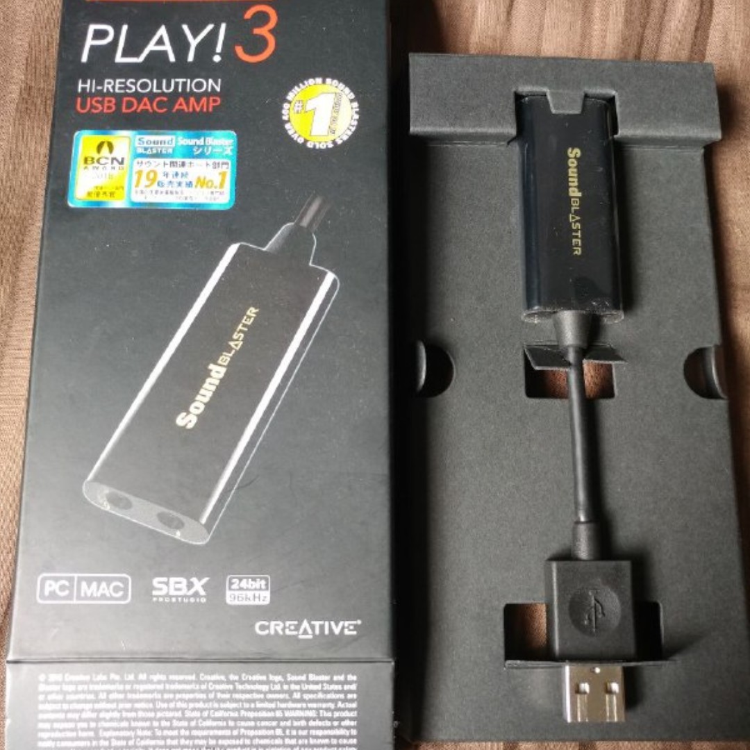 Sound blaster 2025 play 3
