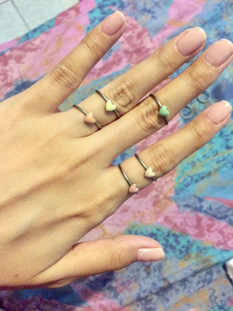 Dainty rings (Category: Rings) located in Quezon City. Submitted by nmdeclutters (Listing ID 221494778, Image 1). Description: .