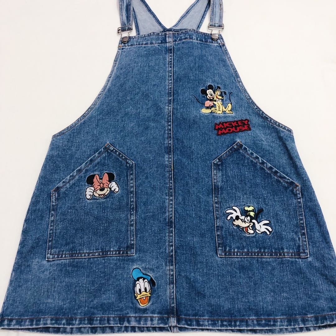 Disney Denim Overall Dress, Women's 