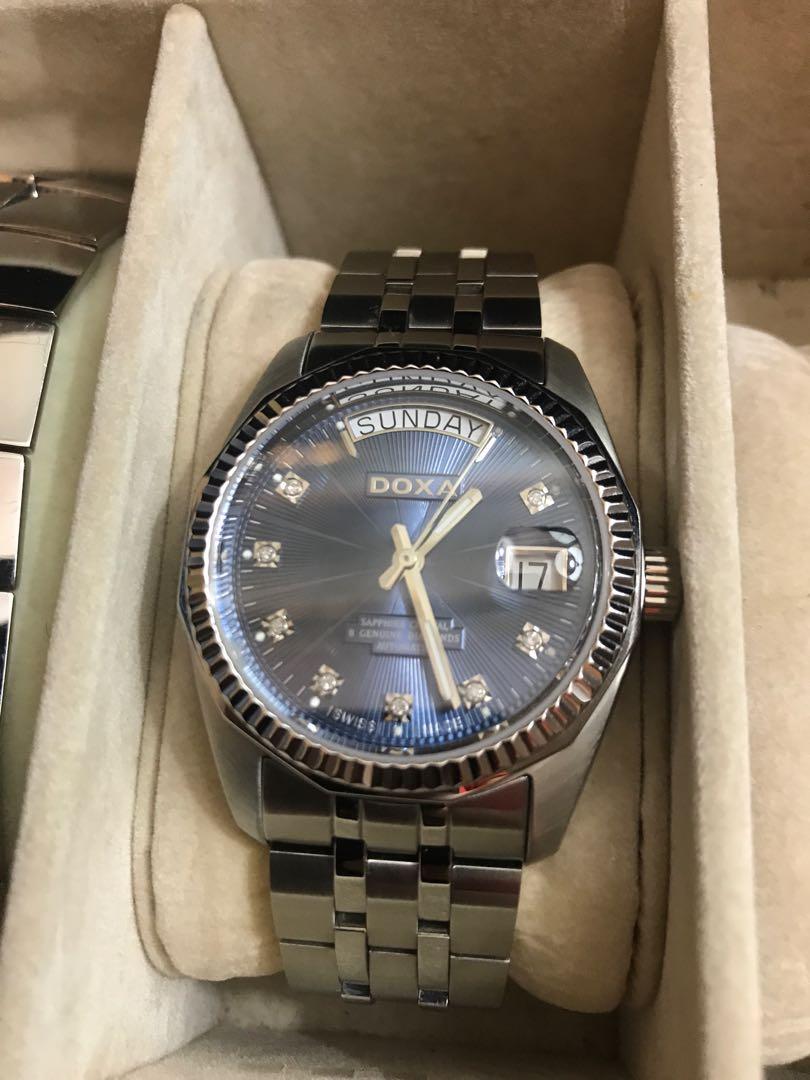 Doxa diamond watch sales