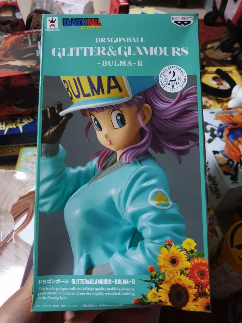 Dragonball Glitter Glamours Bulma Ii Figurine Toys Games