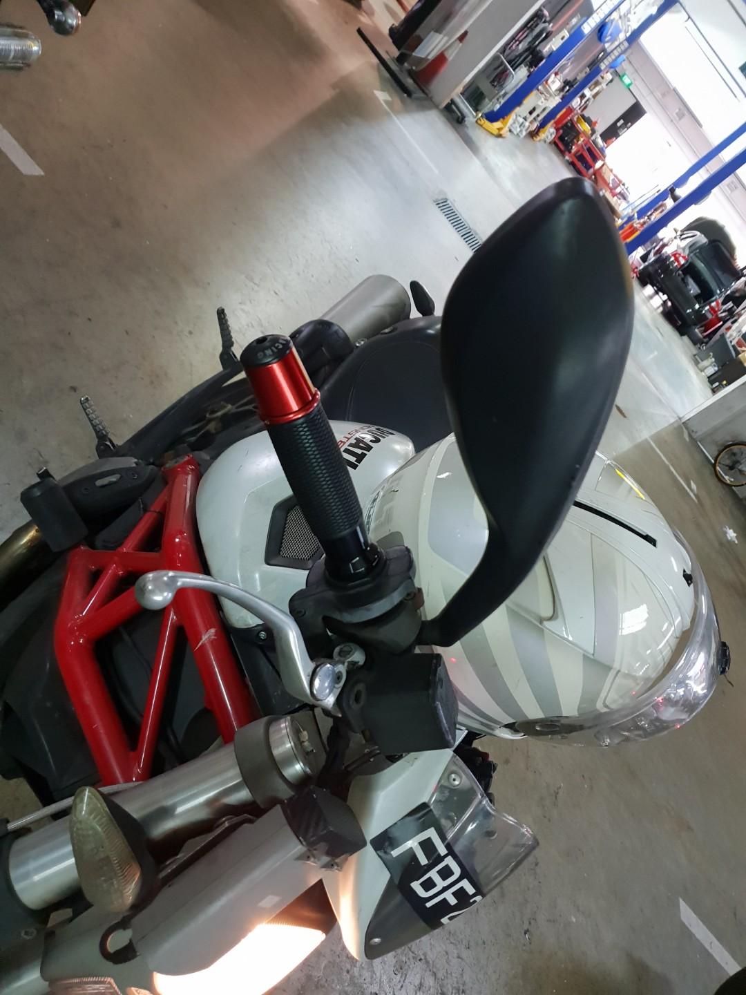Ducati Monster 796 mirror right Motorcycles Motorcycle