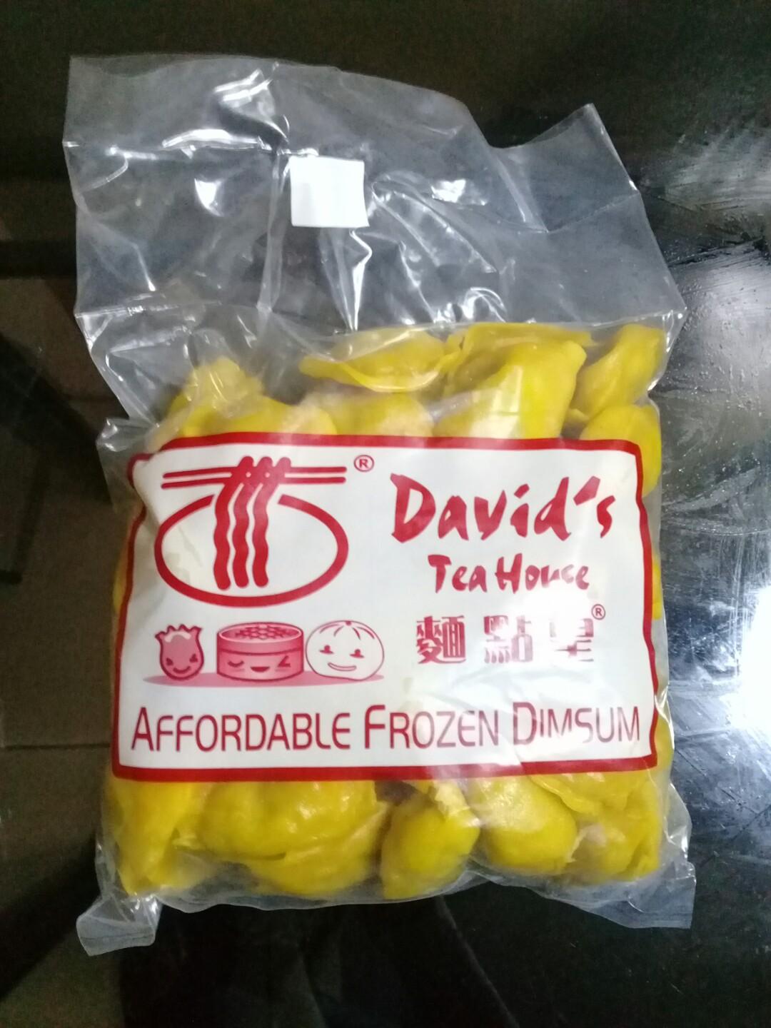 Dumpling (Category: Homemade Bakes) located in Manila. Submitted by epictiger.f51a39 (Listing ID 221493918, Image 3). Description: David's Tea House - Sold per pack - 1 pack = 60pcs Products: 1. Pork Siomai 2. Gyoza 3. Shark's Fin Price: 185/pack Min. order 4 packs.