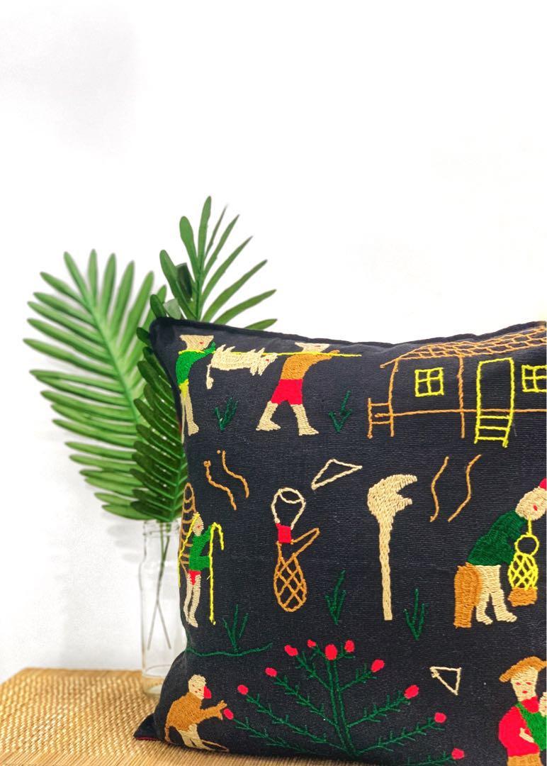 embroidered cushion covers