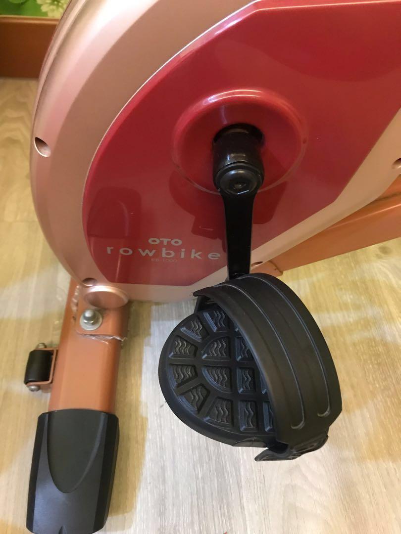 Exercise Bike Oto Row Bike Sports Equipment Exercise Fitness Cardio Fitness Machines on Carousell
