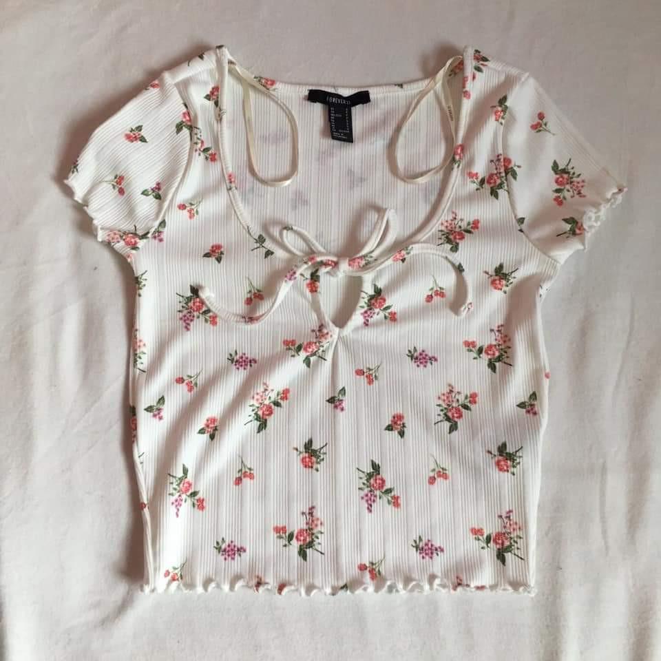 floral blouse forever 21