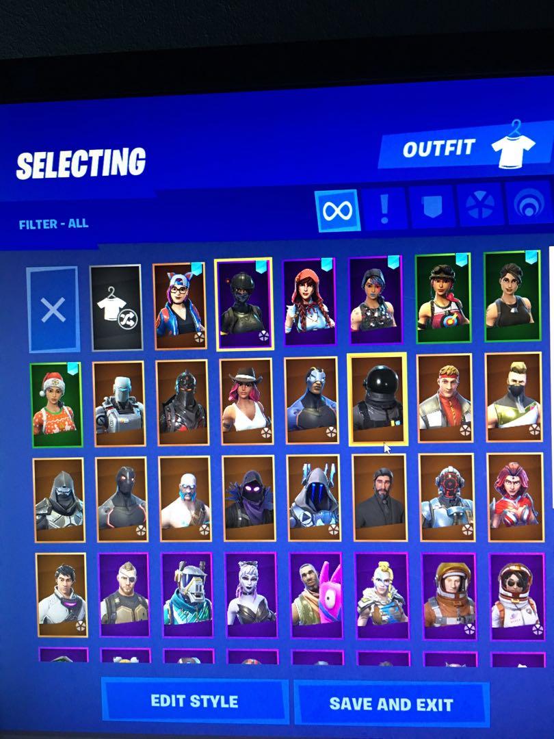 Fortnite Account All Battle Pass Skin From Season 2 To 7 Toys