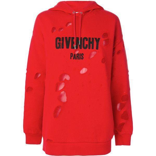 Givenchy ripped hoodie sale