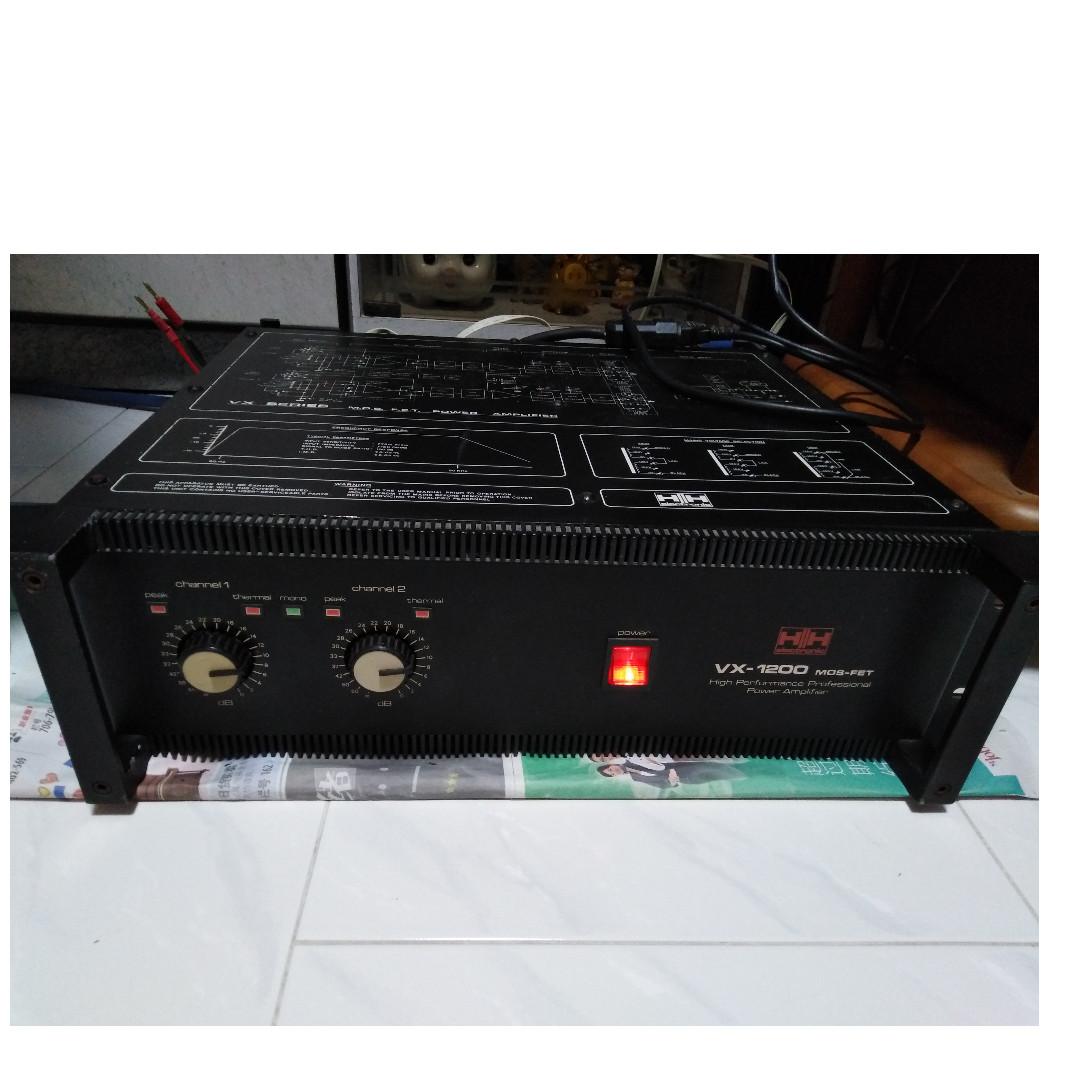 HH Electronic VX1200 MosFet Professional Power Amplifier .Fixed Price