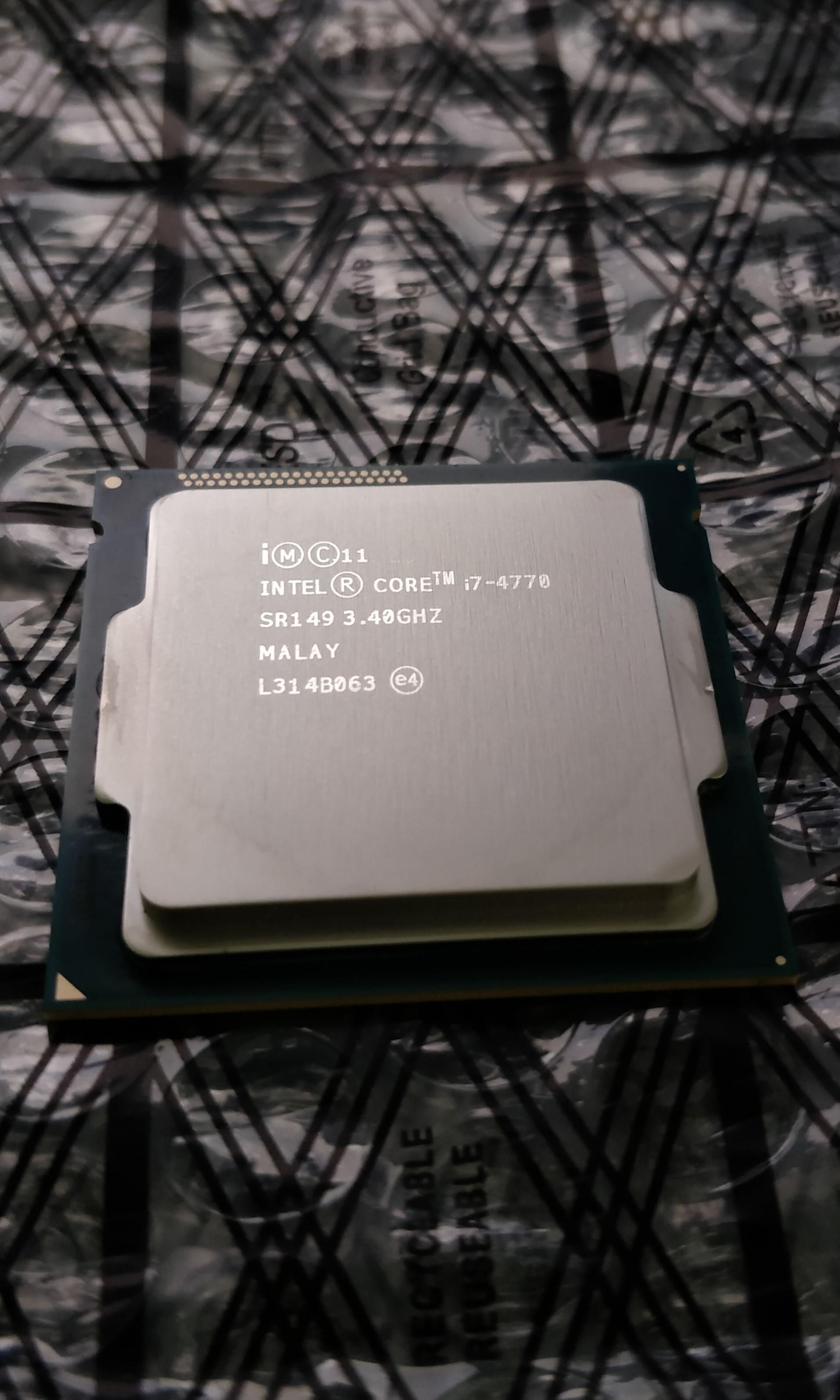 High end Intel i7 4770 CPU LGA 1550