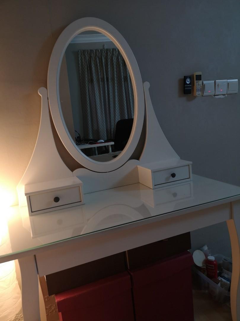 Ikea dressing table, Furniture & Home Living, Furniture, Tables & Sets