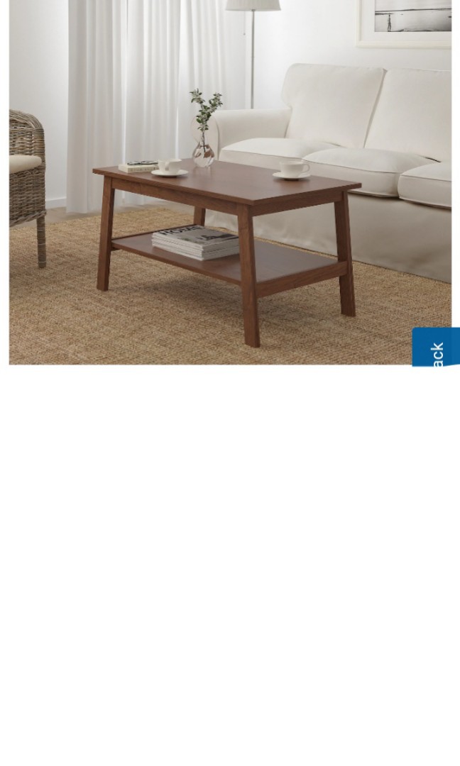 Ikea Lunnarp Coffee Table Furniture Tables Chairs On Carousell