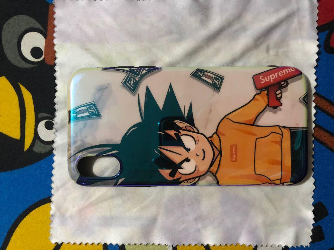 Iphone X Supreme Collaboration With Dragon Ball Z Mobile Phones