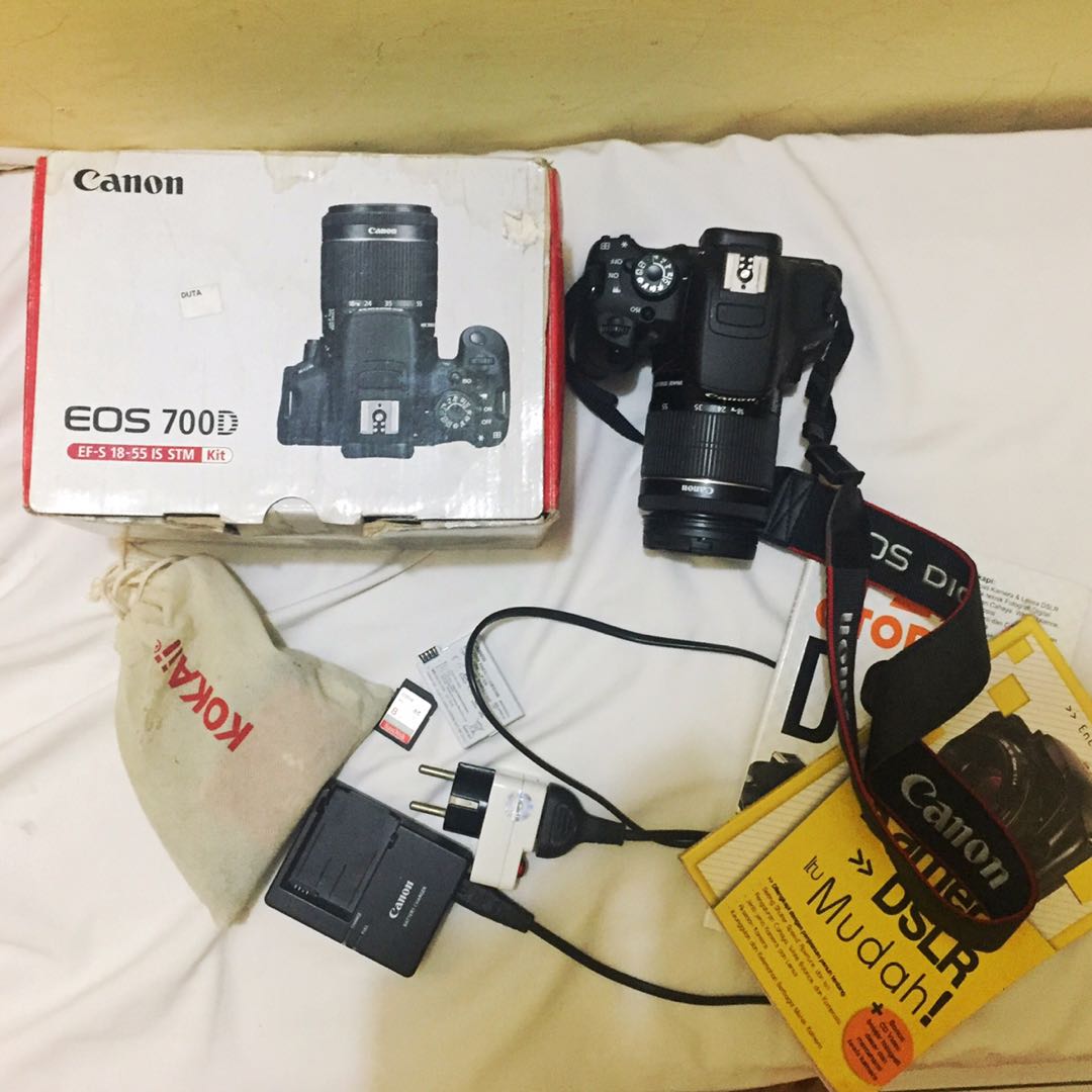jual kamera dslr canon eos 700d