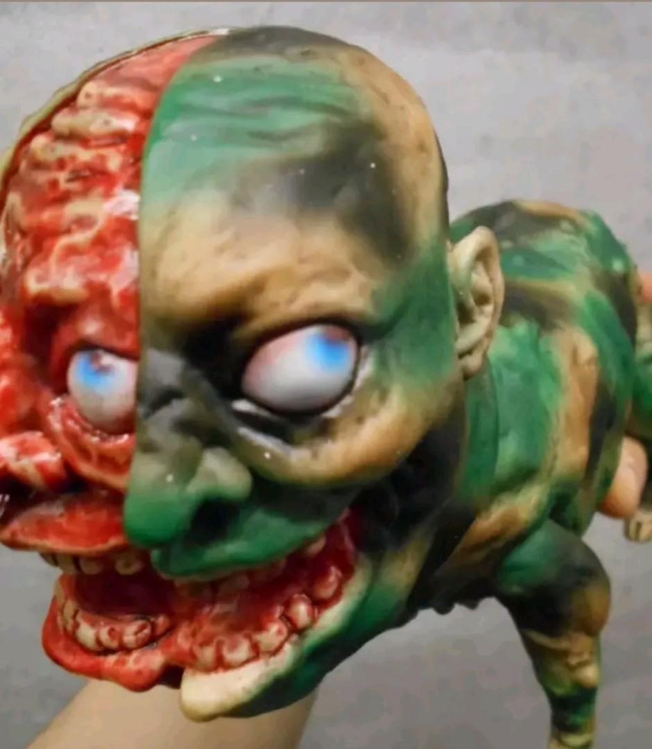 Kaijutan Kaiju Tan Mad Pigman 人面豚Sofubi Pigpigman ppm, 興趣及遊戲, 玩具& 遊戲類-  Carousell