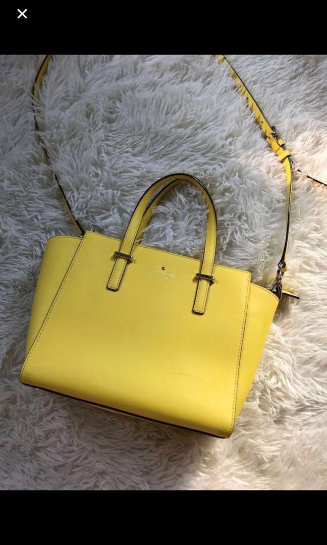 kate spade yellow bag