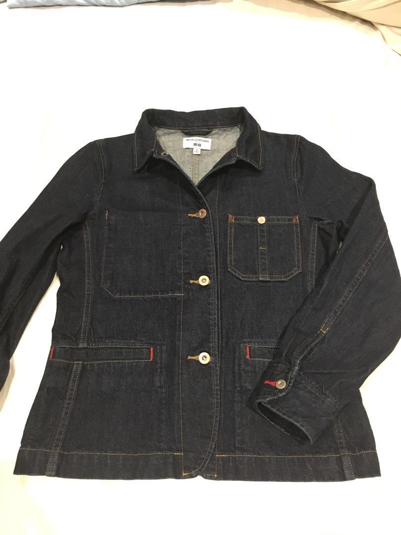 Limited Edition Denim Jacket Ines De La Fressange Uniqlo