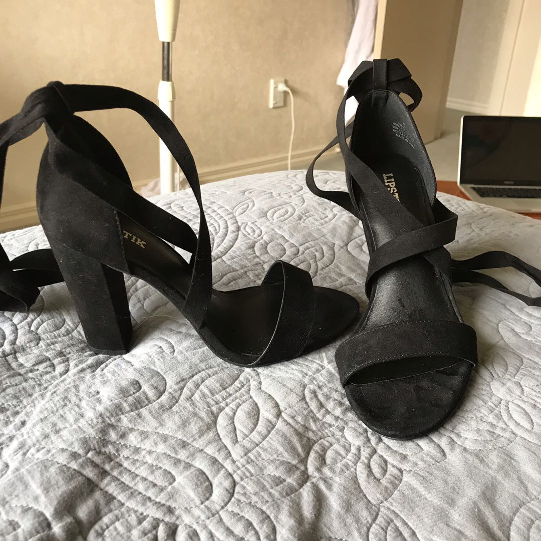 Lipstik Gael Heels Black size 8 Women s Fashion Shoes on Carousell