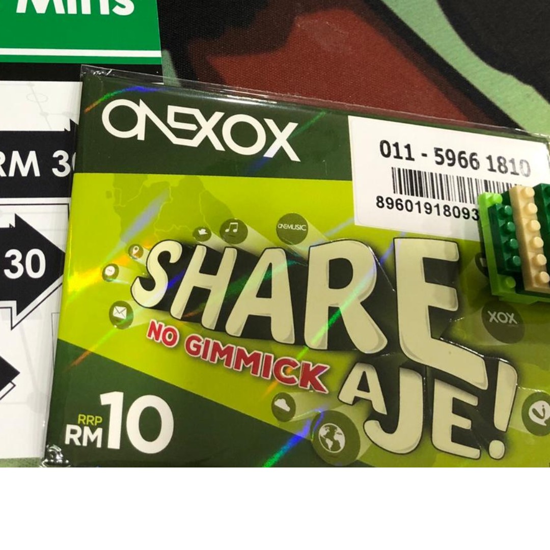 Malaysia Prepaid Sim Card Onexox Celcom Internet Data Mobile Phones Tablets Mobile Tablet Accessories Mobile Accessories On Carousell