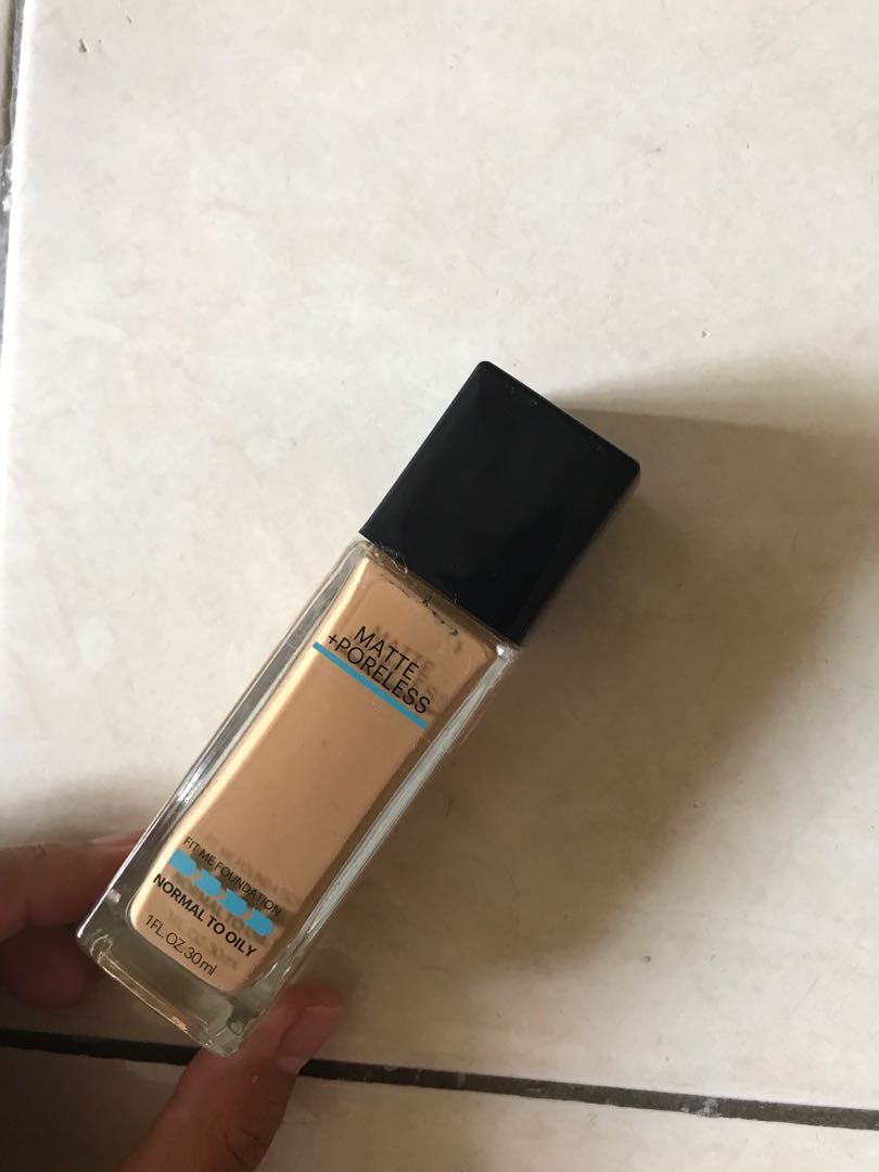 Maybelline Fit Me Foundation (332 Golden Caramel), Beauty & Personal ...