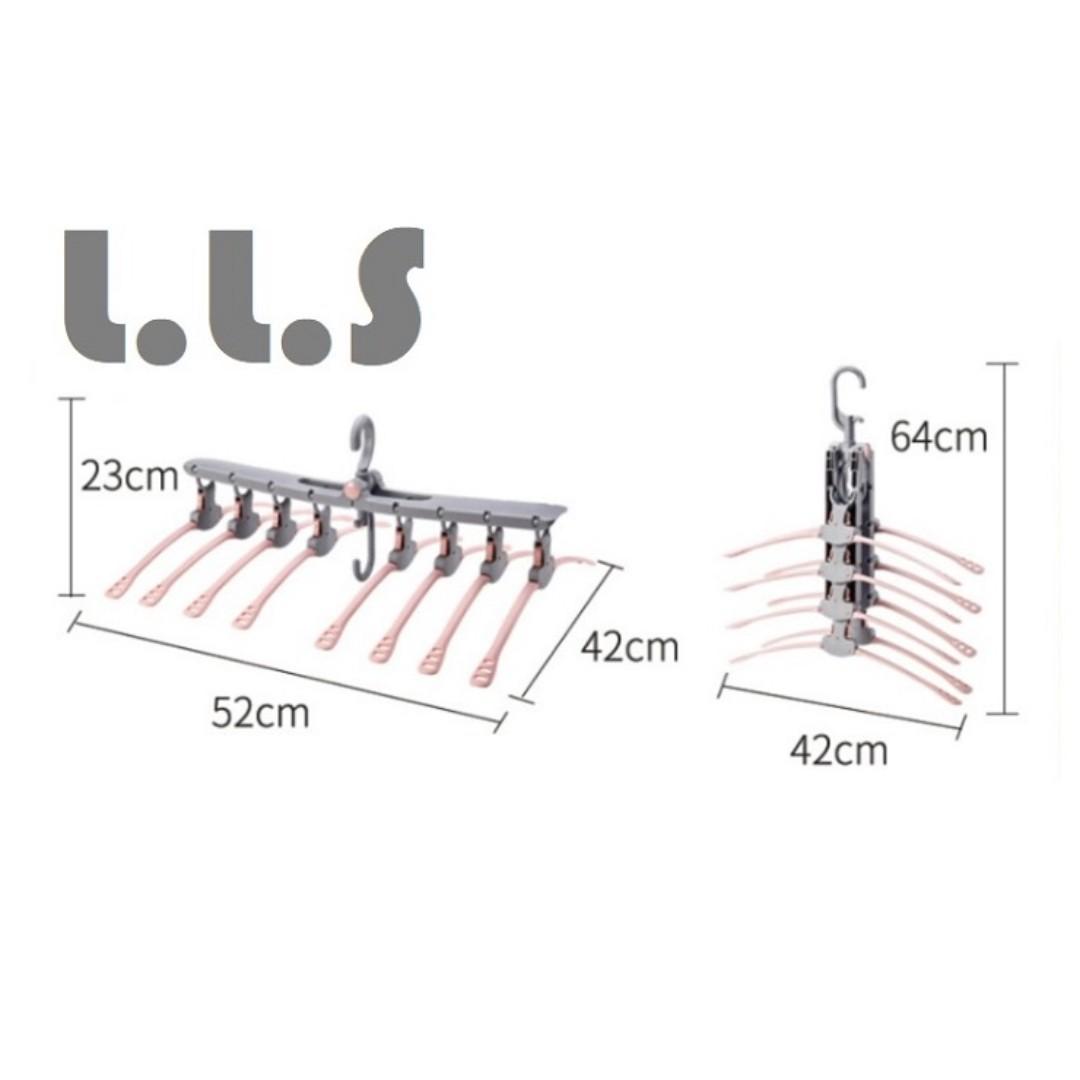 Multi Functional Hanger Folding Clothes Hanger Clothing