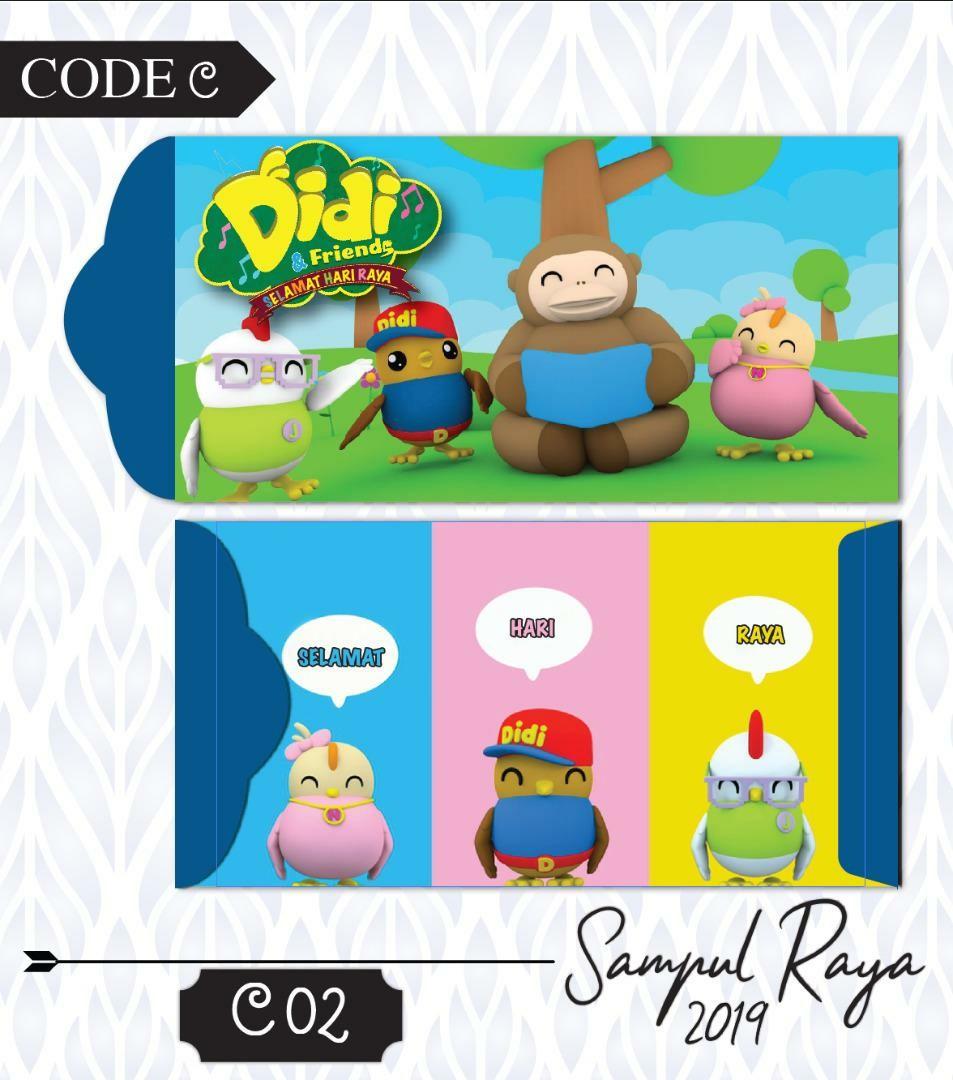 Sampul Raya Cartoon Sampul karousell Sampul duit flaminggo 128gsm 8cm
18cm. ⚡ cartoon ⚡ sampul duit raya flaminggo 128gsm glossy art paper
( 5pcs