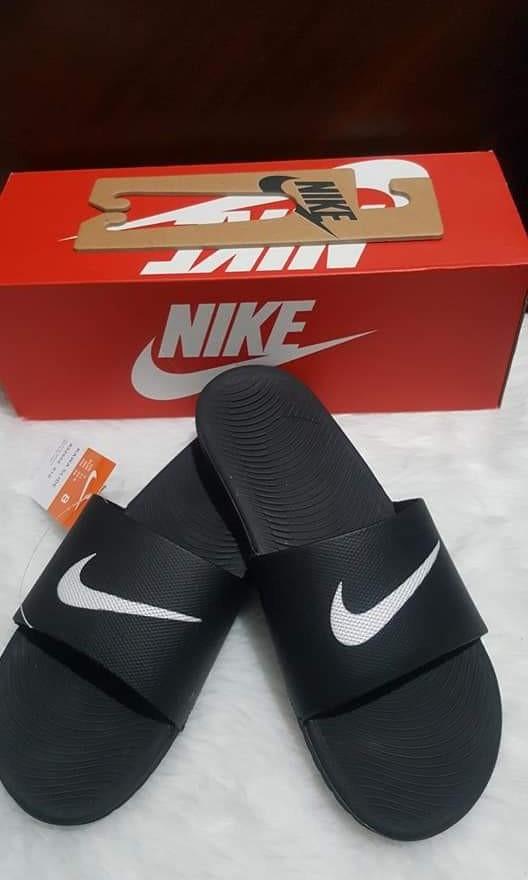Nike Kawa Slide (Category: Slippers & Slides) located in Cebu City. Submitted by authenticcebu (Listing ID 221537668, Image 1). Description: NIKE KAWA SLIDE Size 8, 9, 10, 11, 12 Brand new and Original Php 1450 only LP Pick up Boosog Juana Osmena.