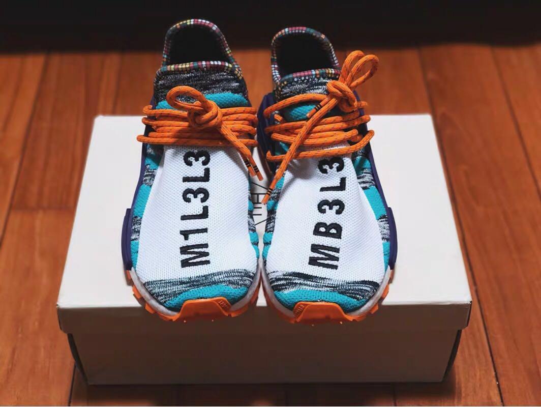 Pharrell x adidas nmd solar hu pack Orange