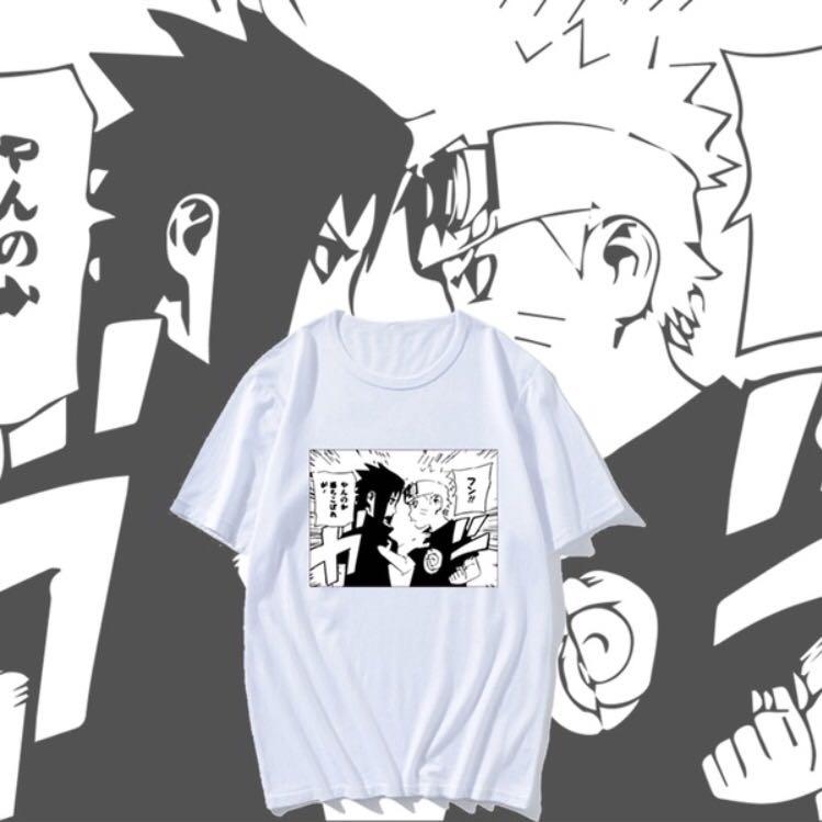 Po Unisex Naruto Kid Naruto Sasuke Casual Box Design T Shirt Entertainment J Pop On Carousell Naruto uchiha sasuke bath robe kimono cosplay costume cloak chiffon cape jacket. po unisex naruto kid naruto sasuke