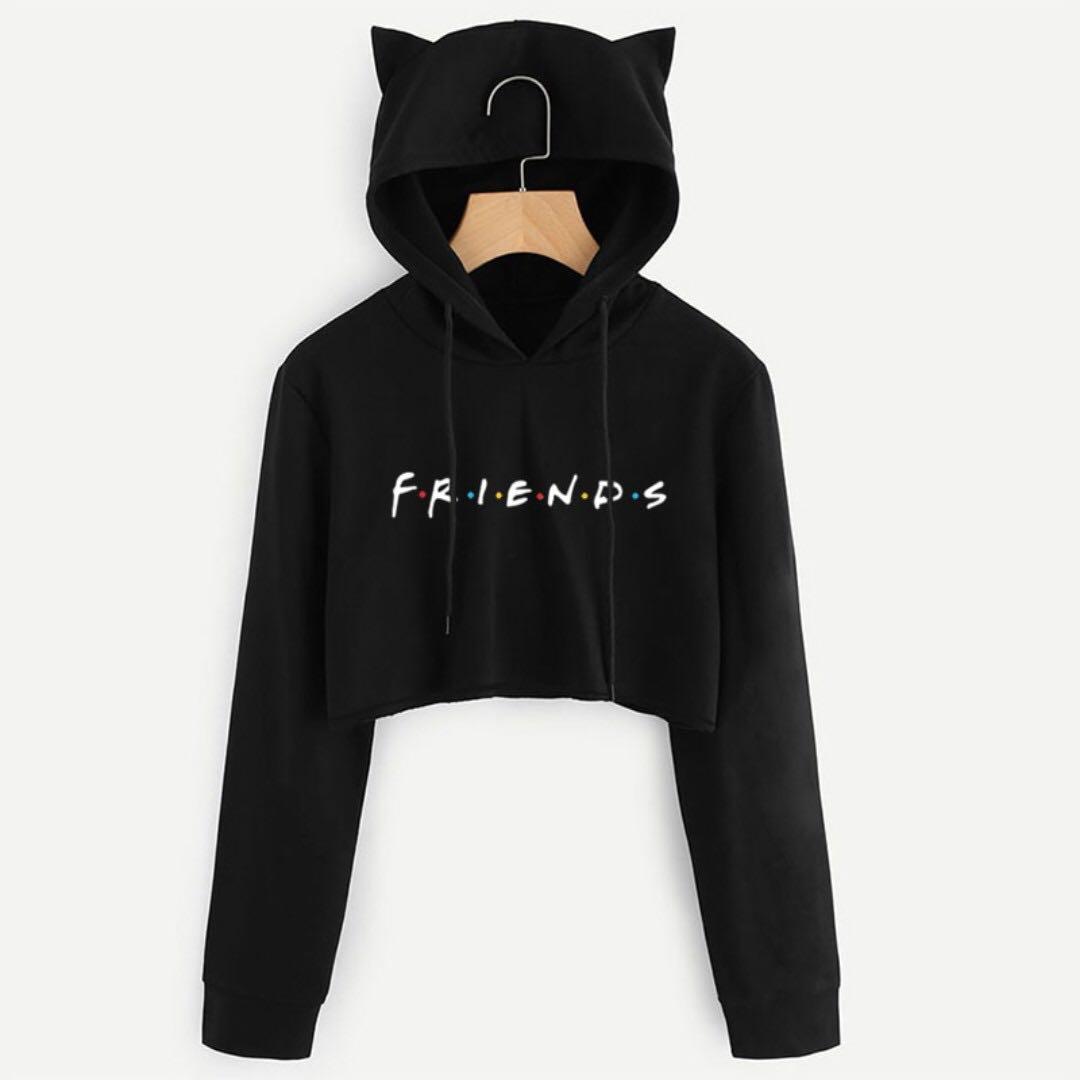 Preorder Friends Tv Show Cropped Hoodie Women S Fashion Clothes