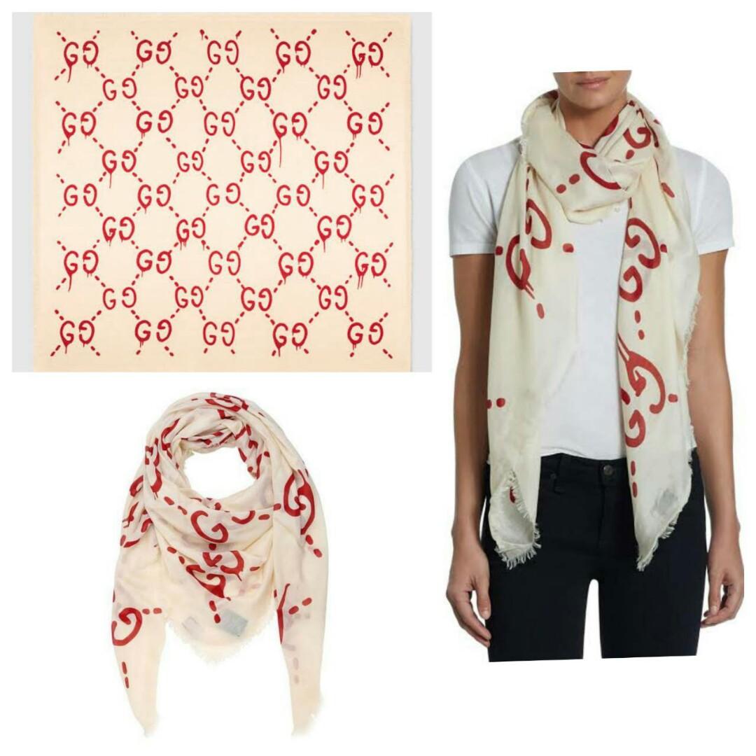 Gucci ghost shawl on sale