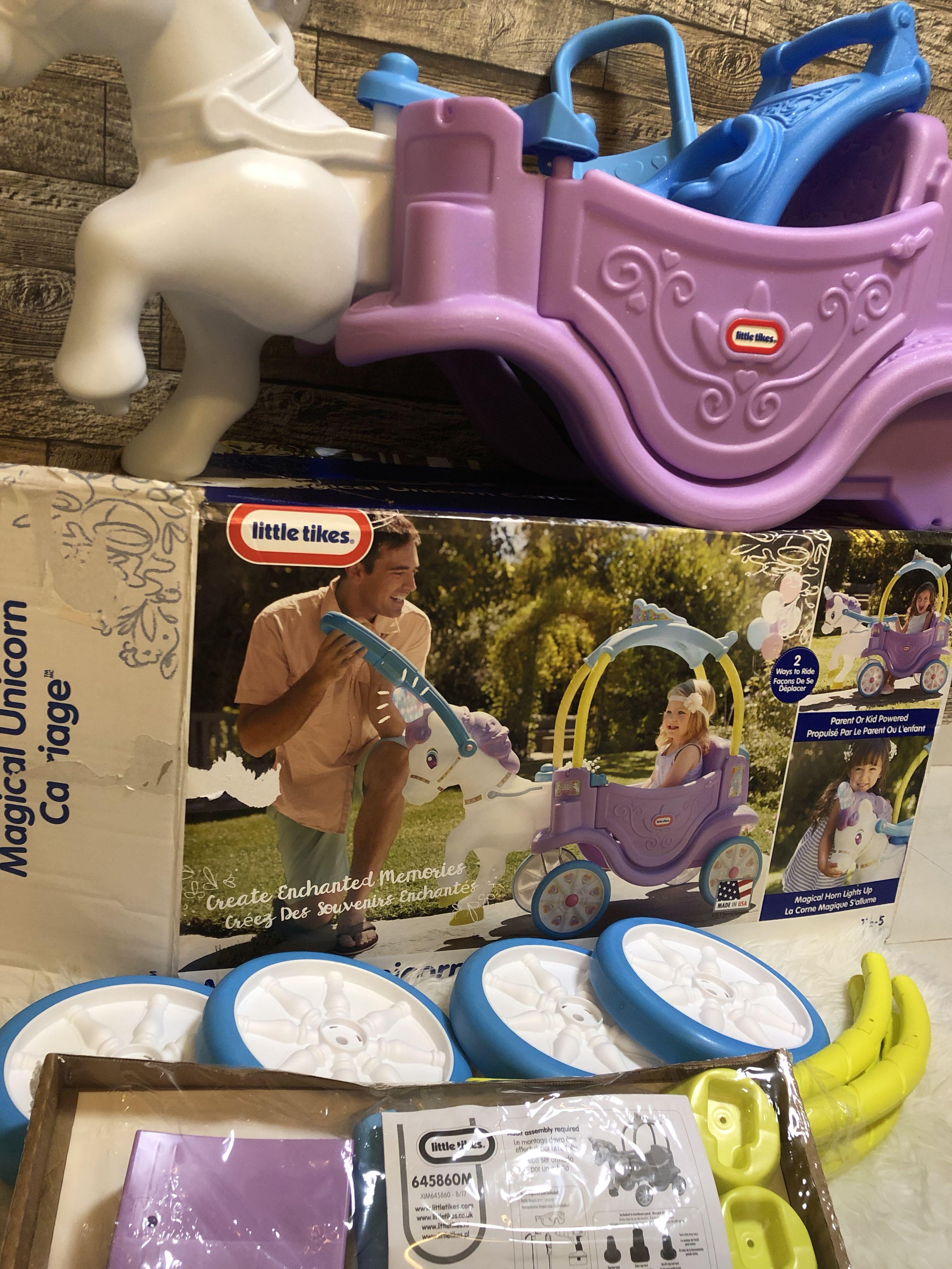 Little tikes outlet unicorn carriage playset
