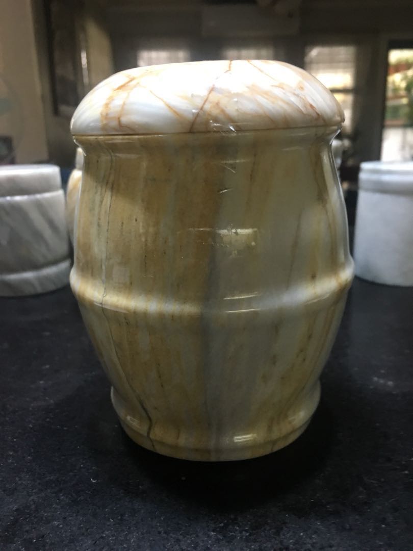Repriced Marble Cremation Urn For Eternal Memories Everything Else Others On Carousell