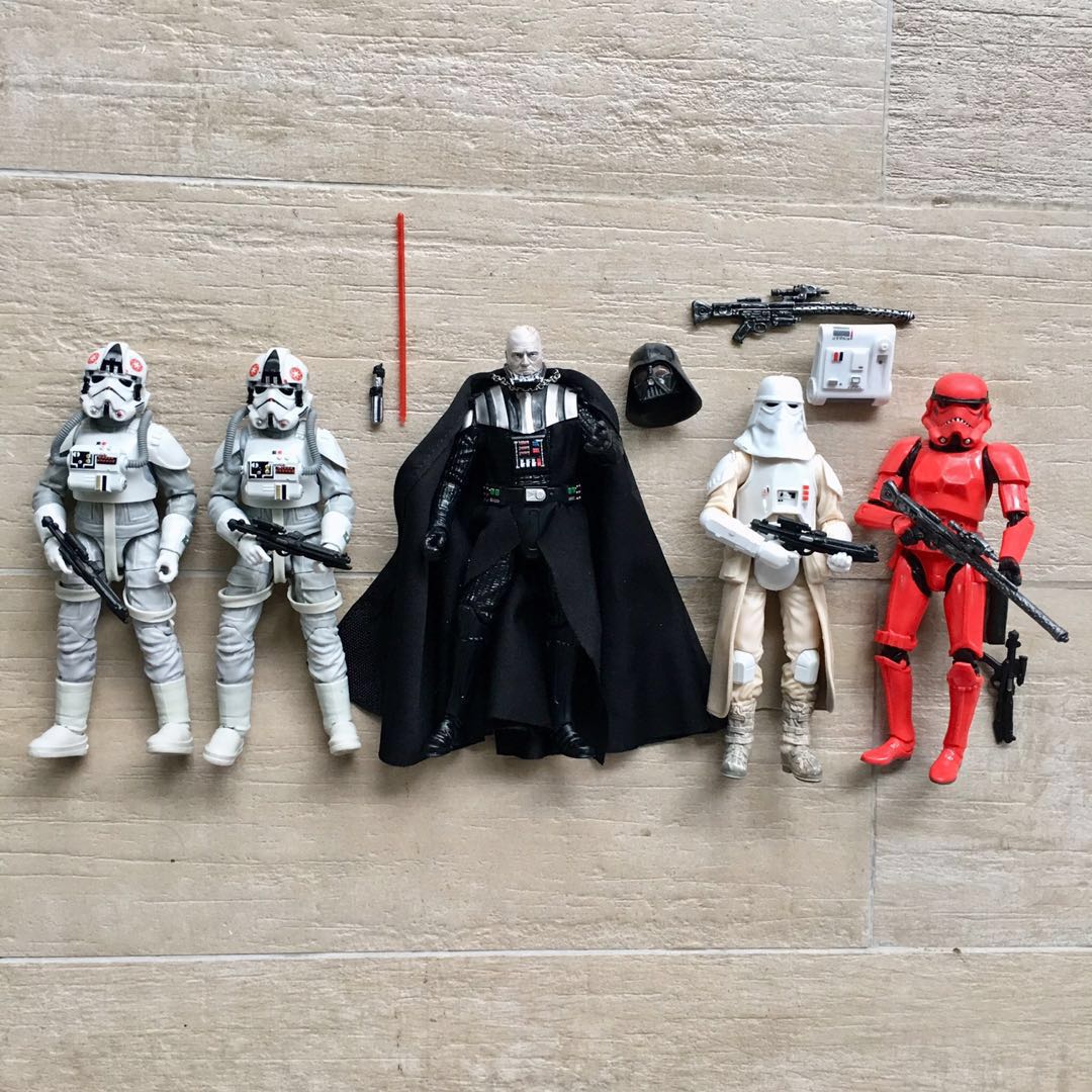 darth vader and snowtrooper pop