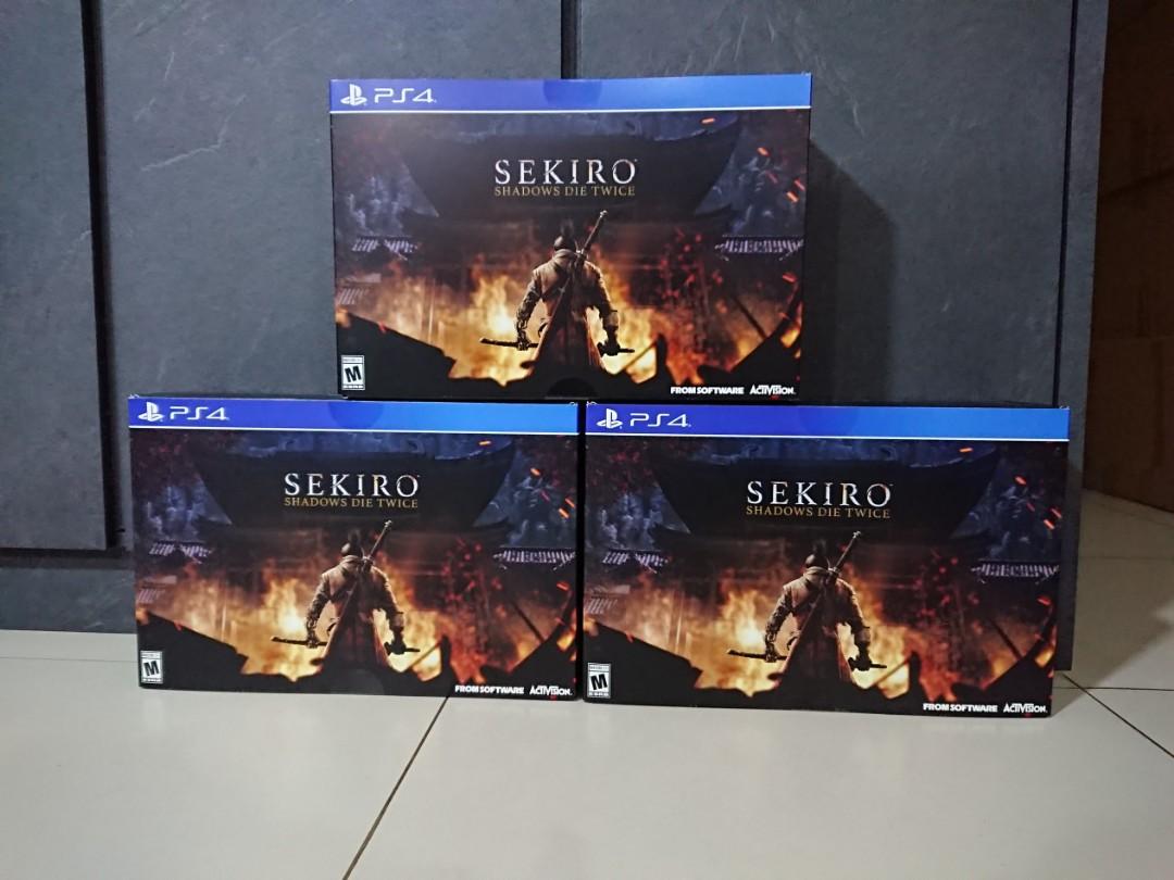Sekiro Shadows Die Twice Collector S Edition Toys Games Video Gaming Video Games On Carousell