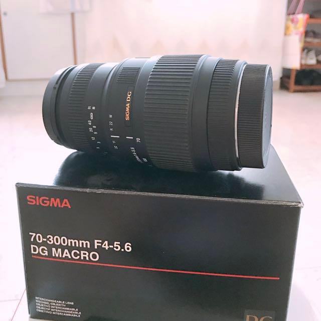 Sigma 70 300mm F4 5 6 Dg Macro Lens Photography On Carousell