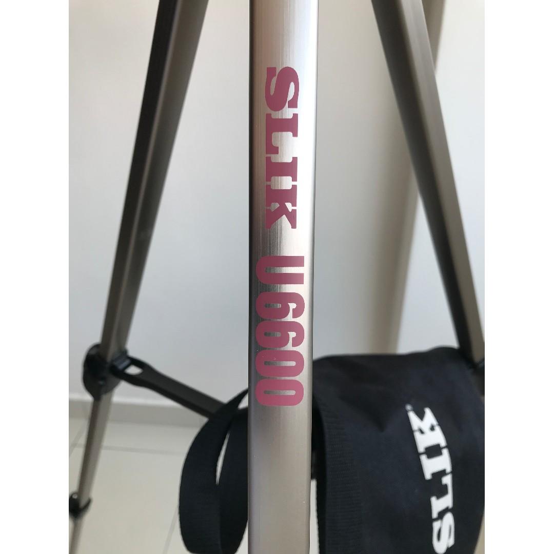 Slik tripod U6600 with bag, Photography, Photography Accessories
