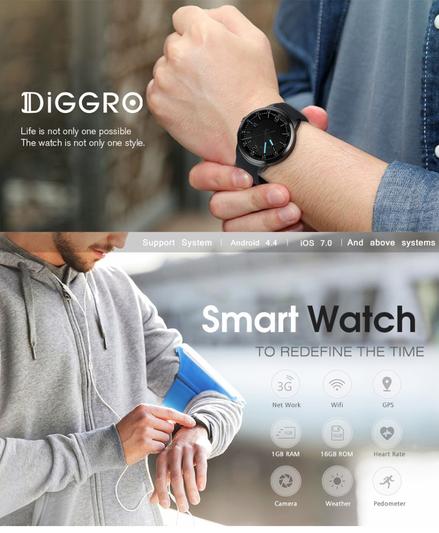 smartwatch diggro di01