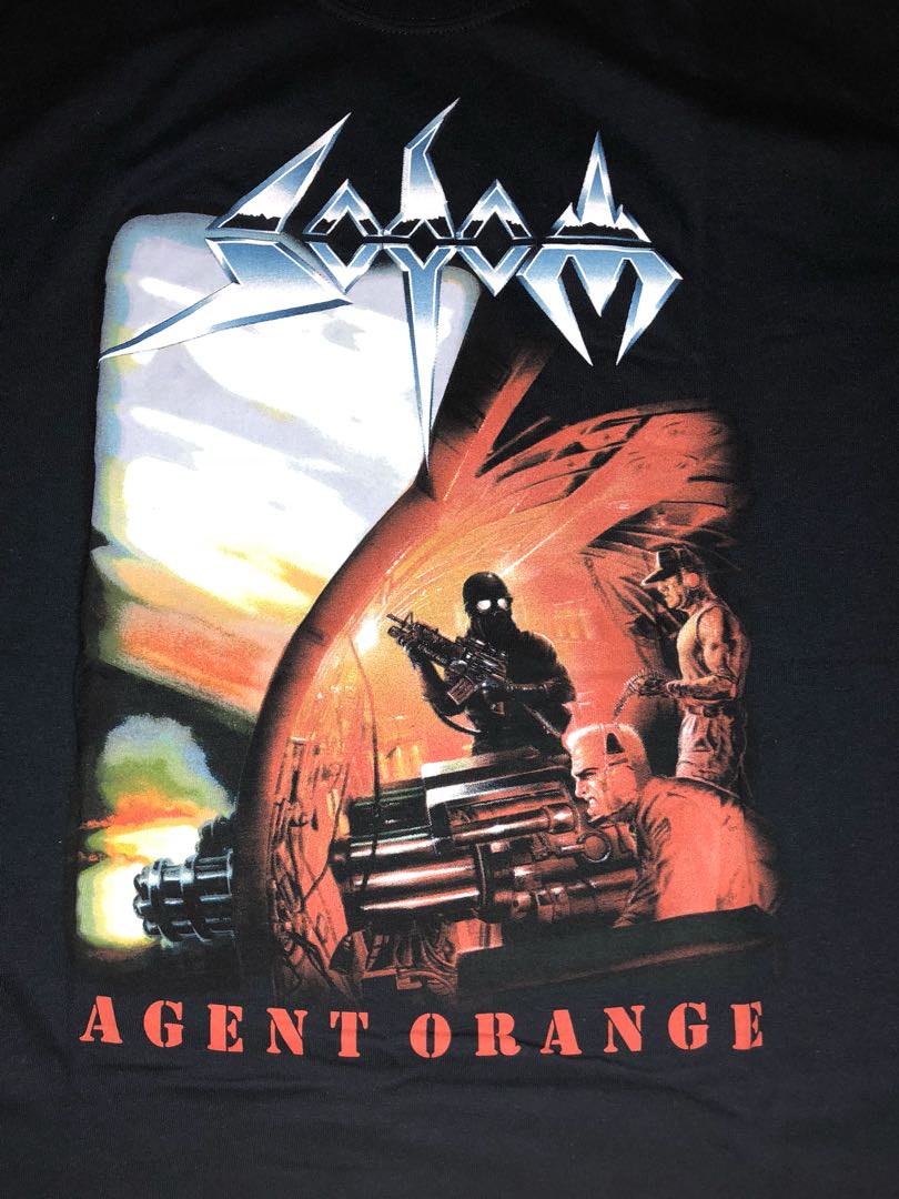 Sodom Agent Orange Band T Shirt Men S Fashion Clothes Tops On Carousell
