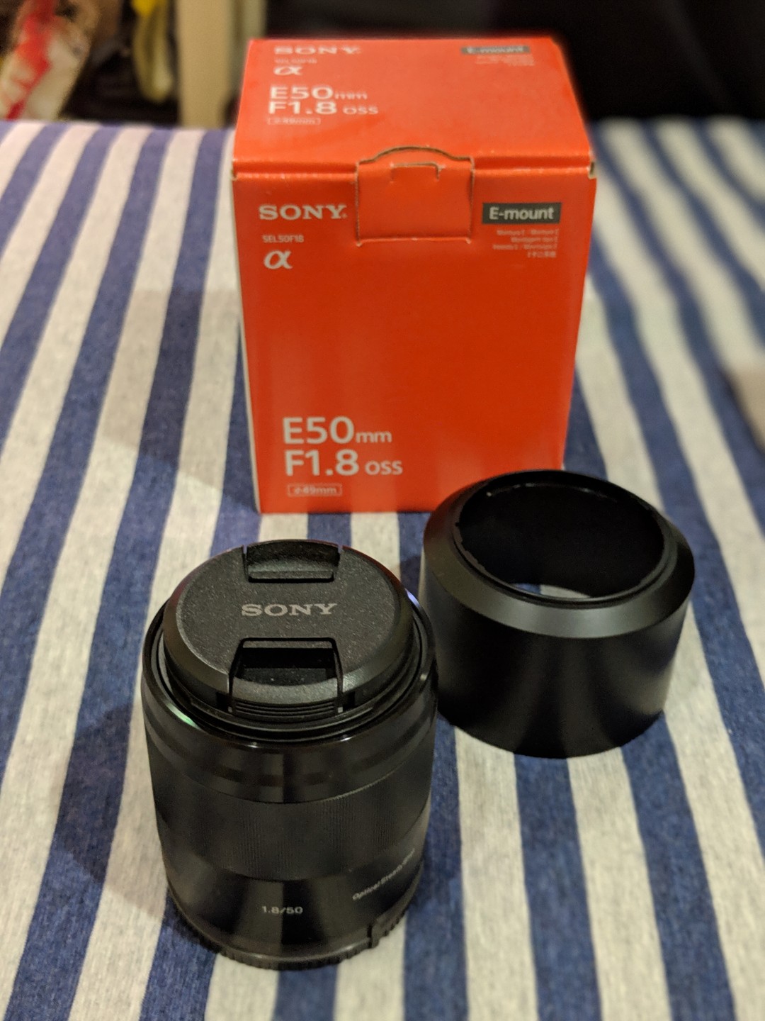 Sony SEL50F18 50mm f1.8 E Mount Prime Lene, Photography, Lens & Kits on ...
