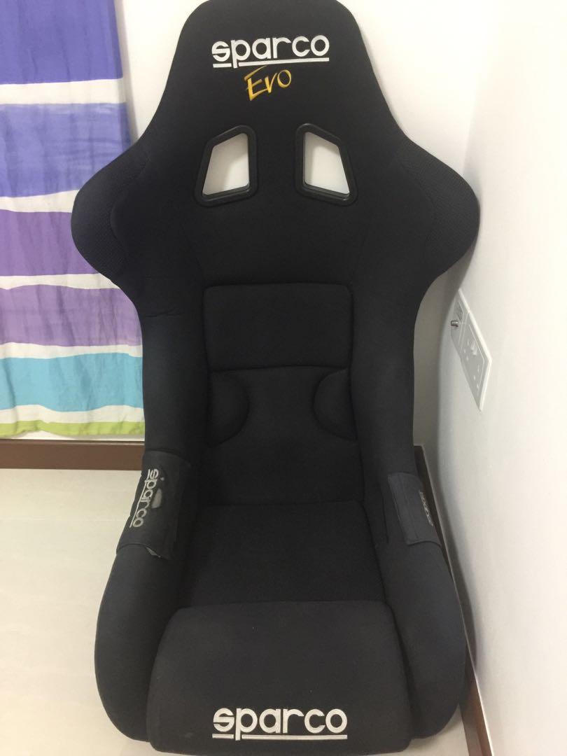 Sparco Evo Bucket Seat Car Accessories Car Workshops Services On Carousell