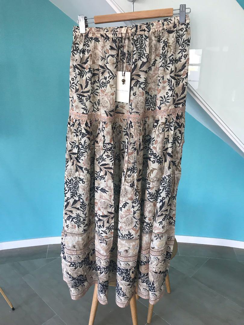 Oasis maxi skirt spell cheap