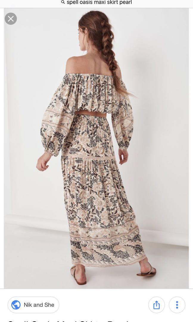 Spell oasis maxi skirt cheap