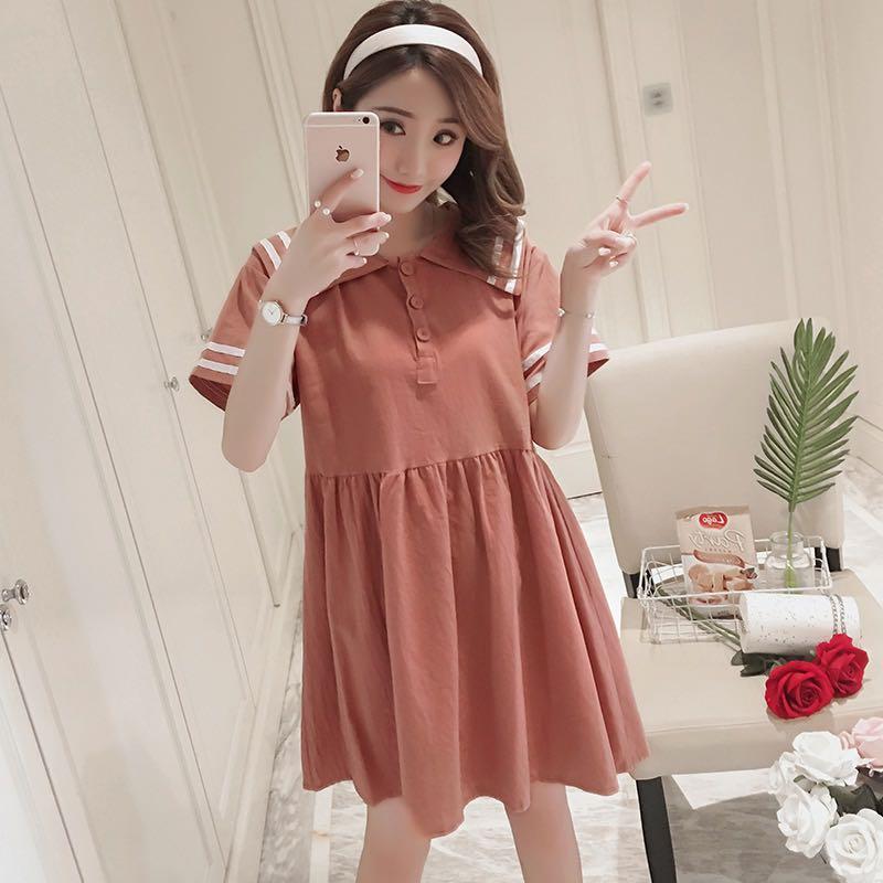 collared babydoll dress