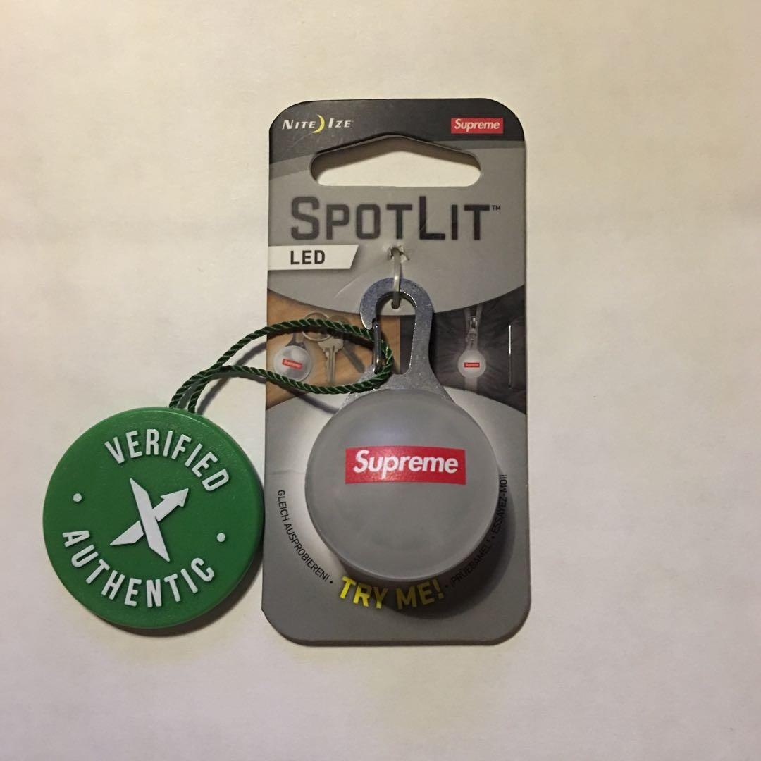 Spotlight keychain supreme hot sale