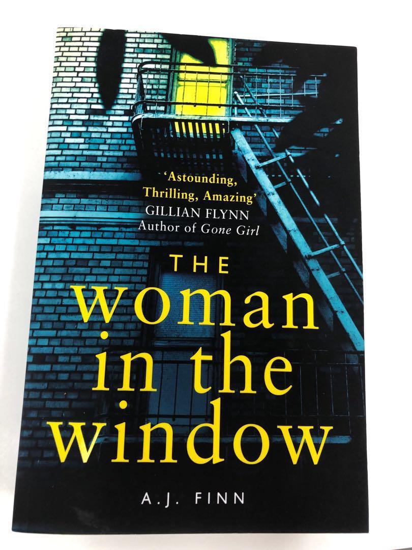The Woman In The Window By A J Finn Books Stationery Fiction On Carousell