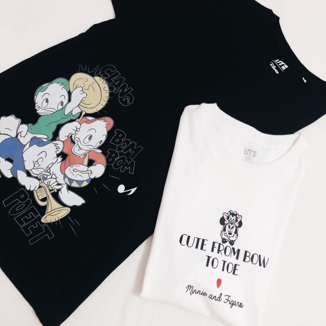 Uniqlo Disney Graphic T Shirts Women S Fashion Tops Shirts On Carousell